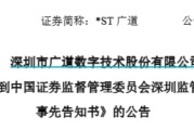 起卦在线顶格重罚！*ST广道实控人被终身市场禁入